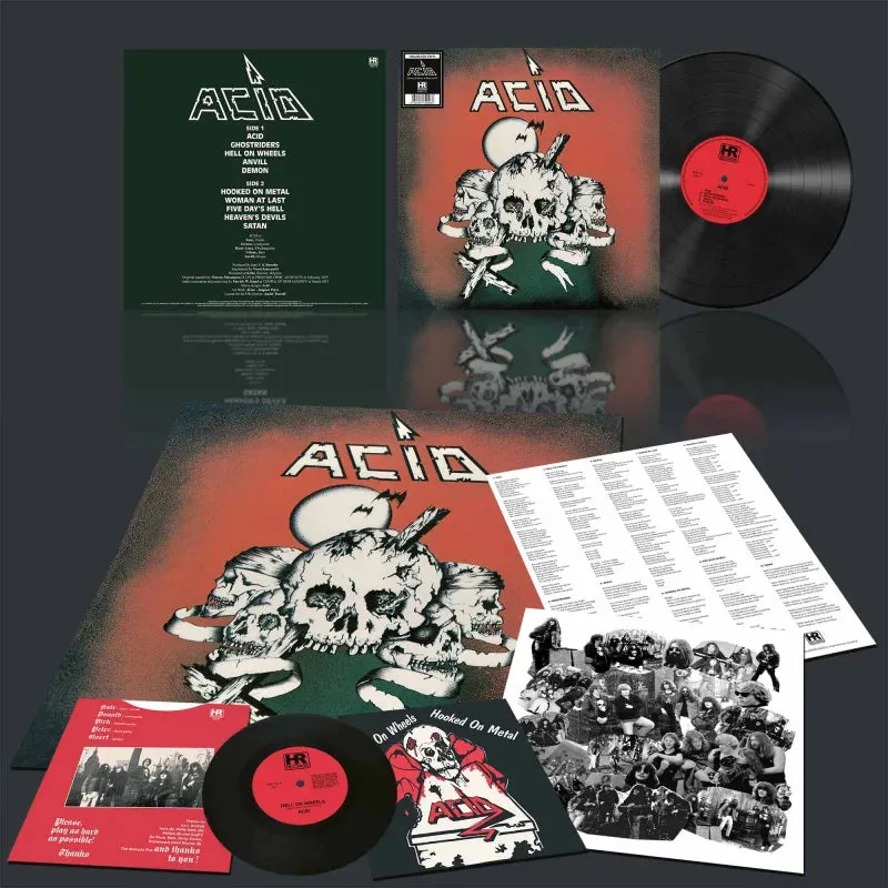 Acid Acid LP + 7" svart vinyl ultimate edition
