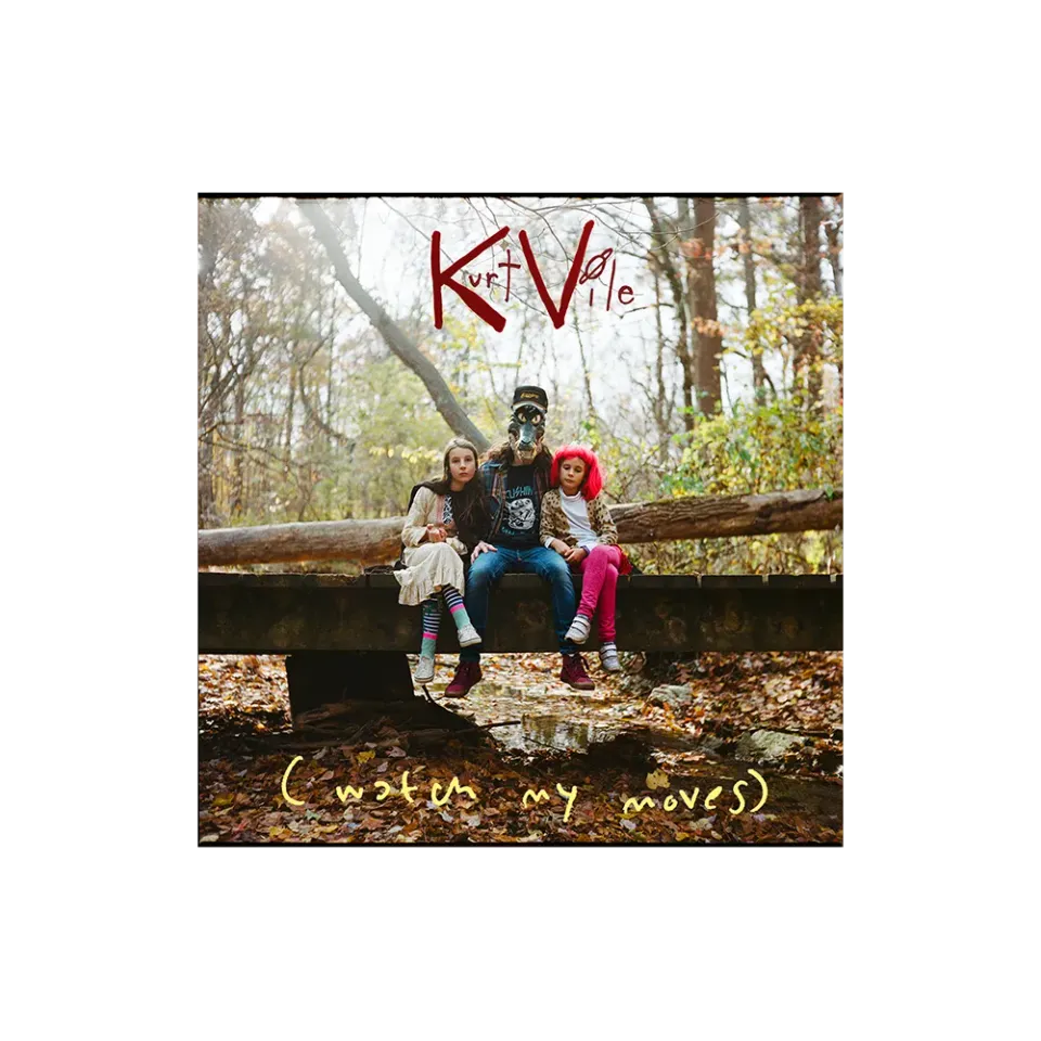 Kurt Vile Watch My Moves signert litografi 11x11 merch