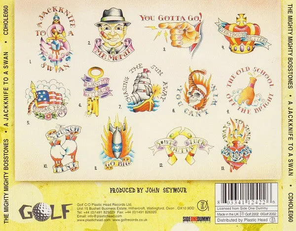Mighty Bosstones Jackknife To A Swan CD brukt