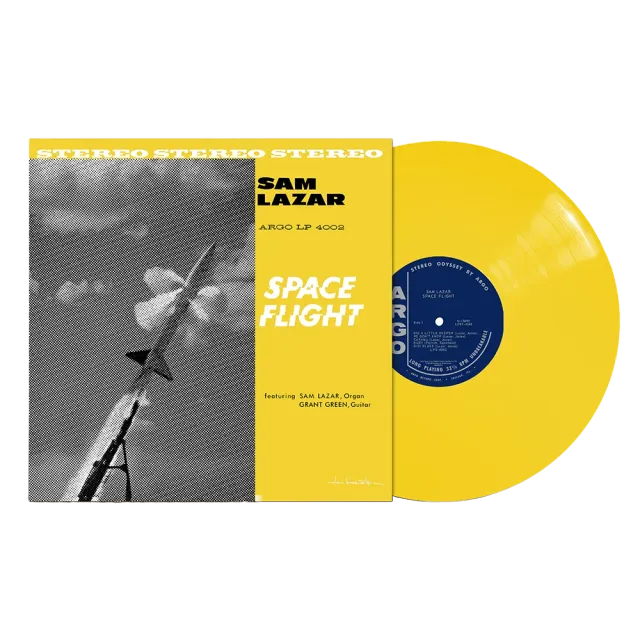 Sam Lazar Space Flight farget vinylplate LP