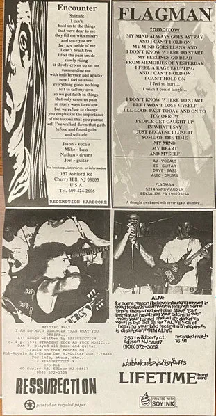 Various Horizon Hardcore 7" vinyl brukt 1991