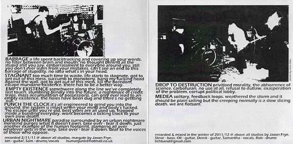Human Junk / Lich Split 5" brukt grindcore