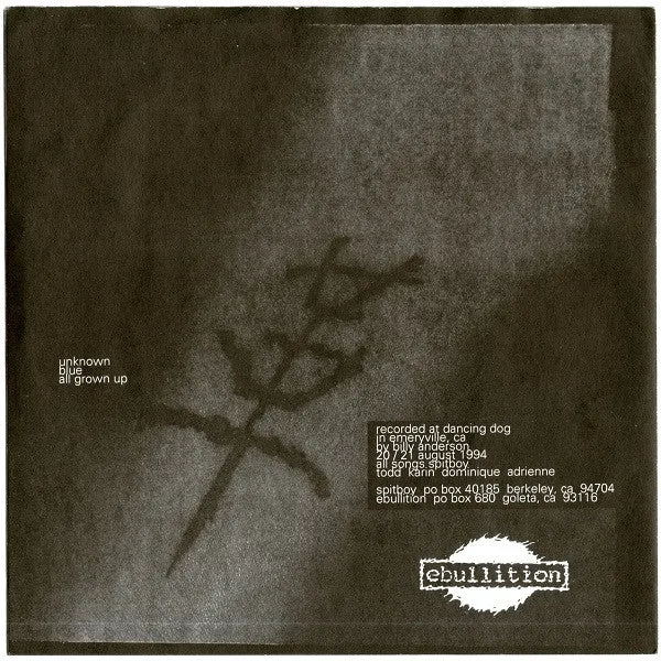 Spitboy Rasana 7" brukt VG+ hardcore punk