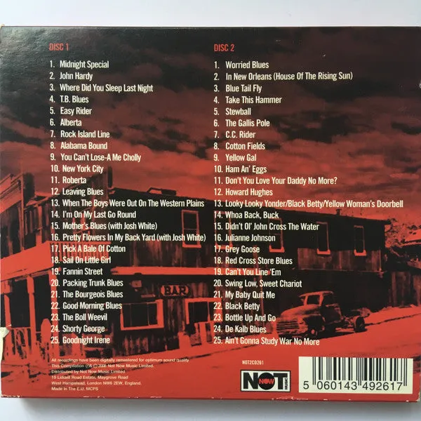 Lead Belly The Definitive Lead Belly 2CD brukt countryblues