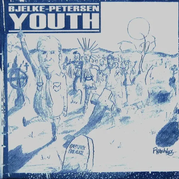 Bjelke-Petersen Youth EP 7" vinylplate oransje brukt