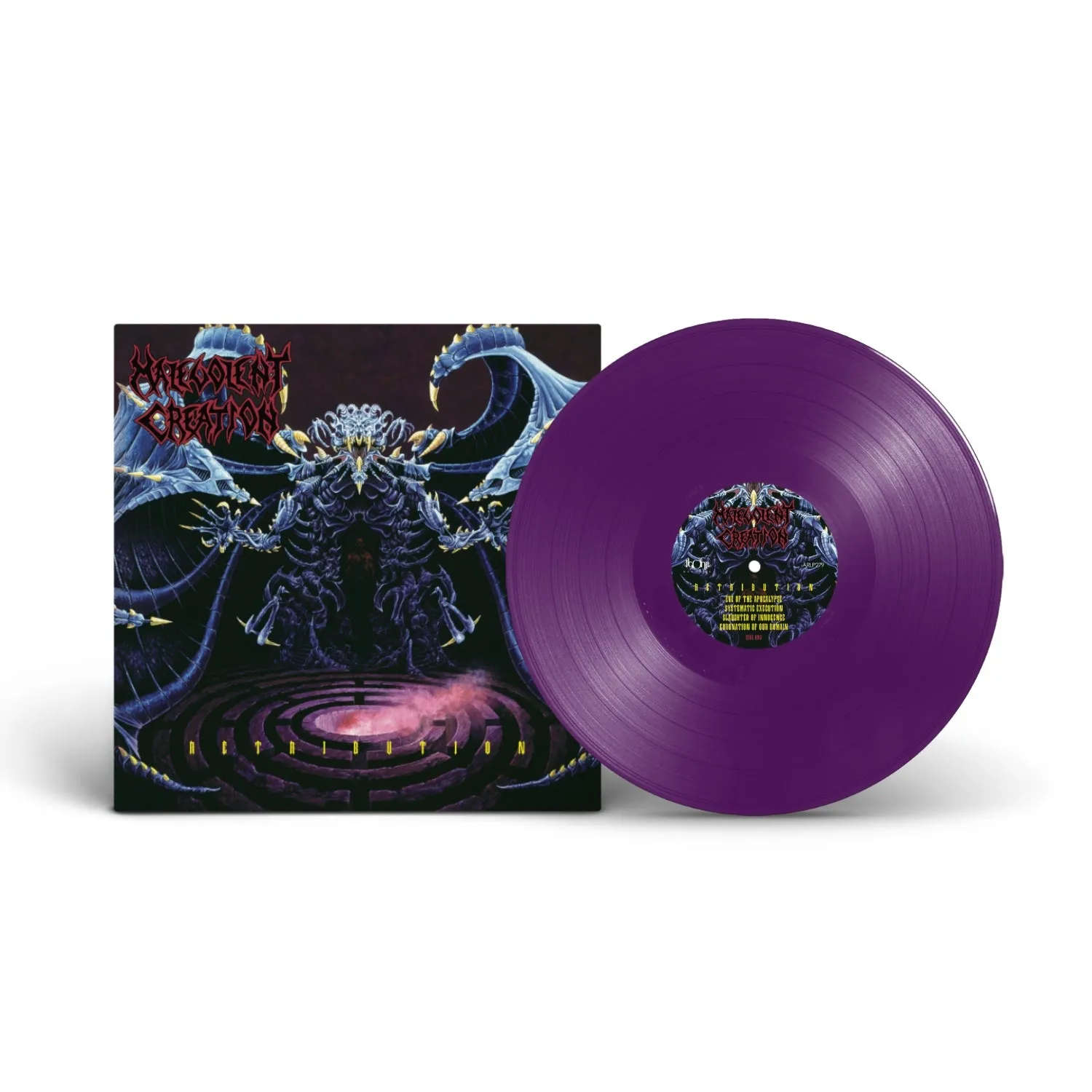Malevolent Creation Retribution LP lilla vinyl death metal