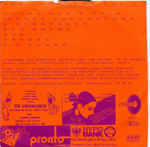 Various Der Gute Ruf Des Westens 7" vinyl brukt 1988