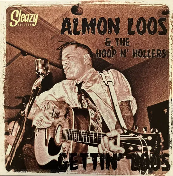 Almon Loos Gettin' Loos LP vinyl rockabilly brukt