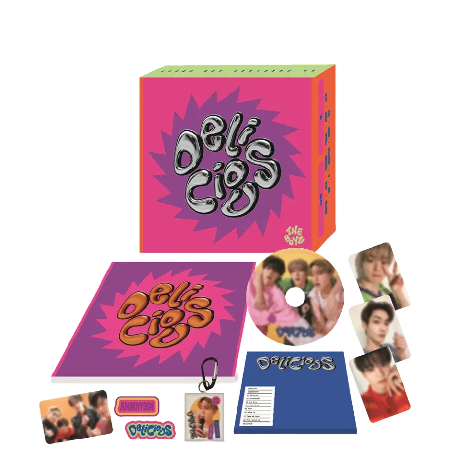 THE BOYZ Delicious Fan Club Exclusive CD-boks limited