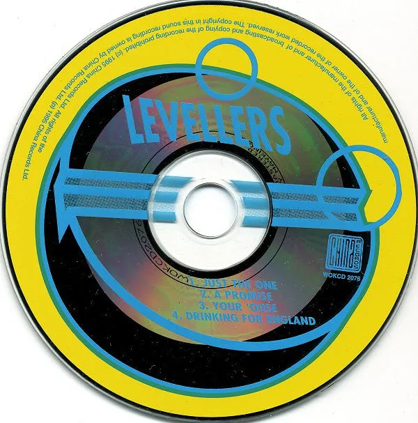 Levellers Just The One EP CD brukt folkrock