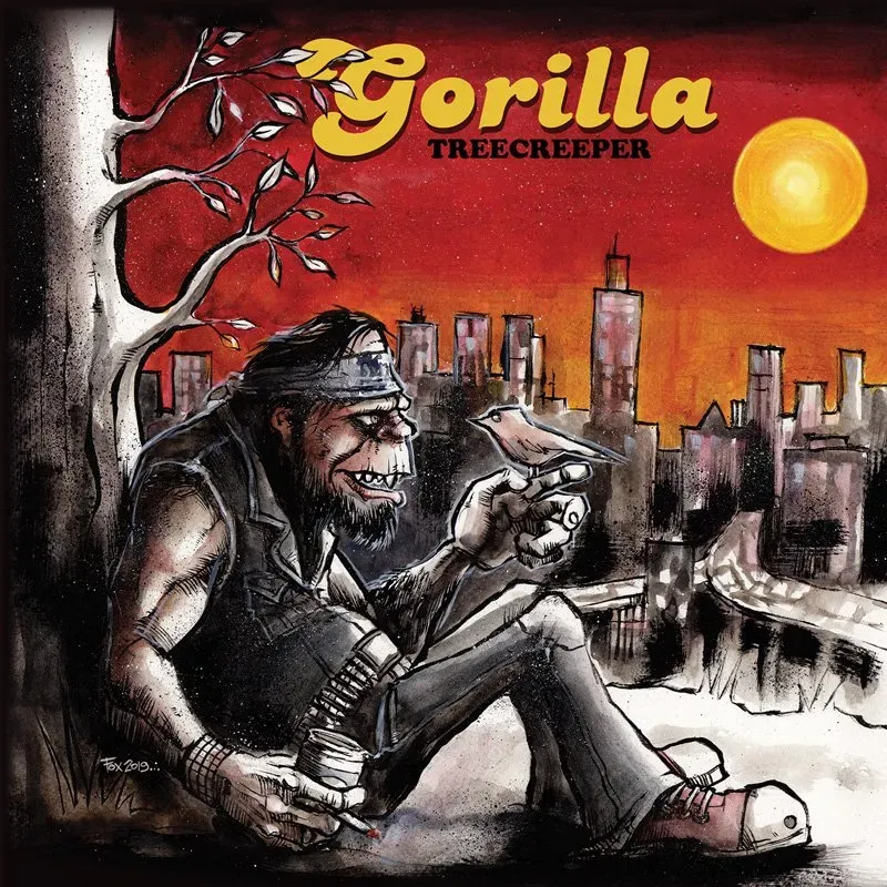 Gorilla Treecreeper CD digipak fuzzrock