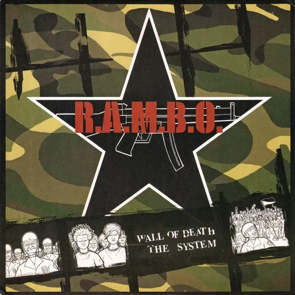 R.A.M.B.O. Wall Of Death The System LP brukt hardcore