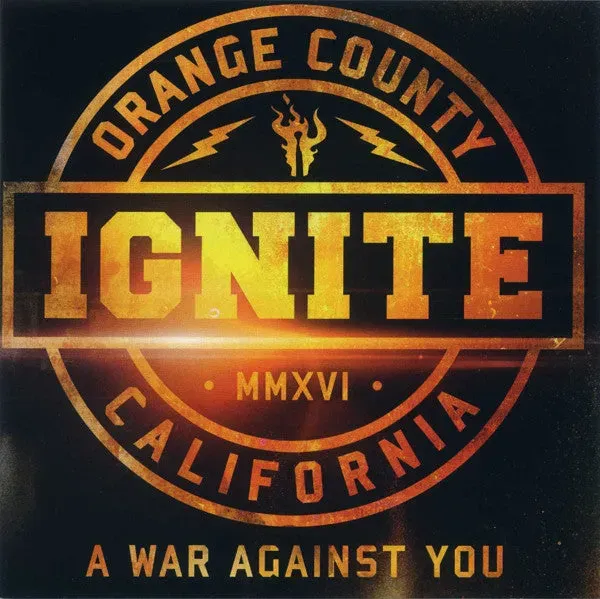 Ignite A War Against You CD brukt hardcore