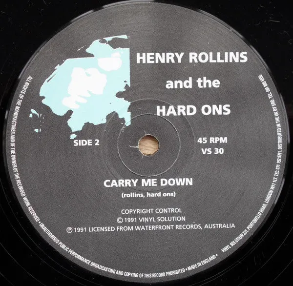 Henry Rollins Hard-Ons Let There Be Rock 12-tommer punk brukt