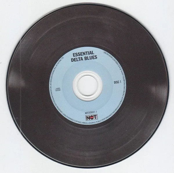 Essential Delta Blues NOT2CD321 brukt 2xCD delta blues