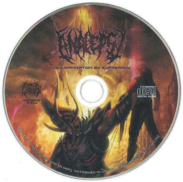 Analepsy Dehumanization By Supremacy CD EP death