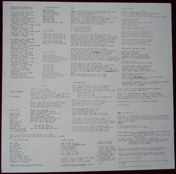 Duh Blowhard TUPLP32 vinyl-LP brukt 1991