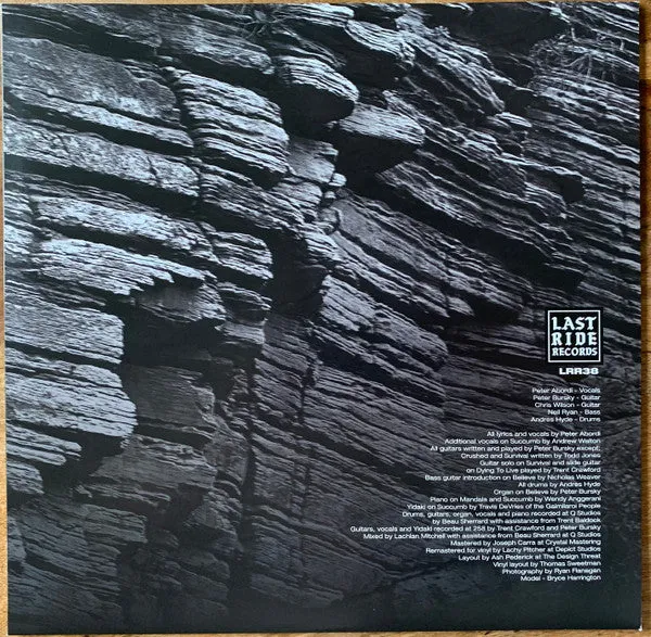 No Apologies Survival LP brukt hardcore blå