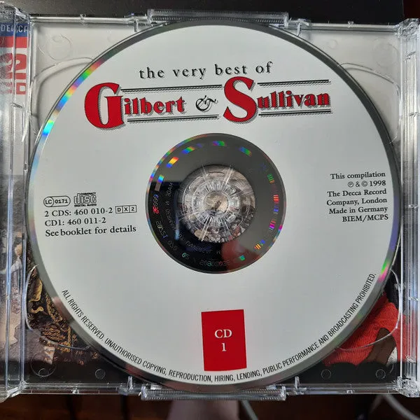 Gilbert & Sullivan Very Best 2xCD brukt operette