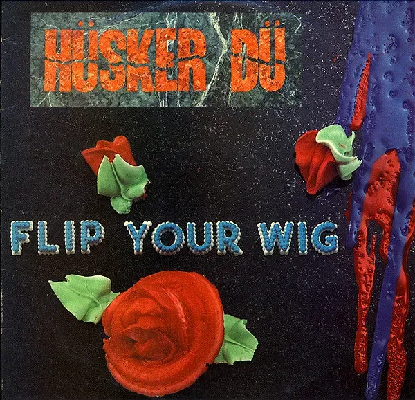 Hüsker Dü Flip Your Wig LP vinyl brukt hardcore