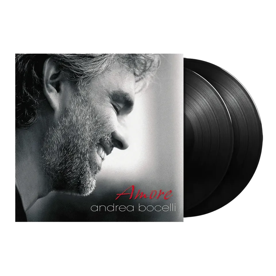 Verve Bocelli Amore vinyl 2LP popklassikere