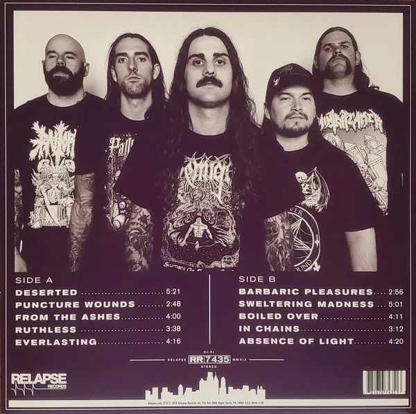Gatecreeper Deserted LP brukt svart vinyl death metal