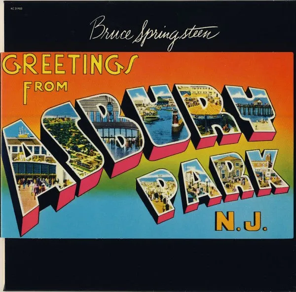 Bruce Springsteen Greetings From Asbury Park CD mini-LP brukt