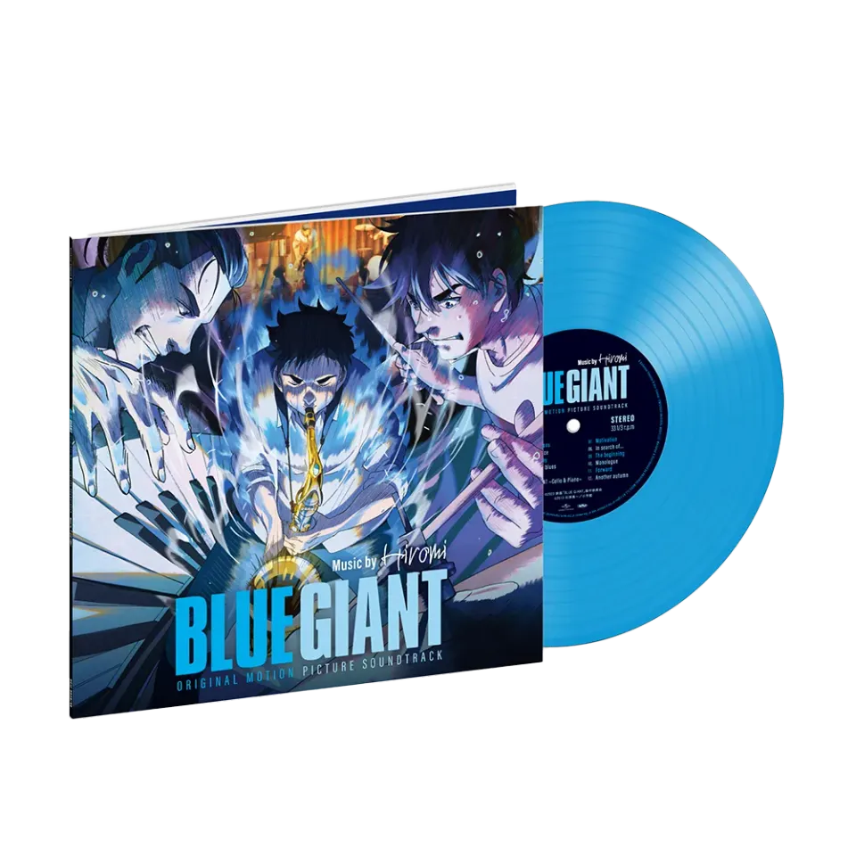 Hiromi Blue Giant Soundtrack vinyl 2LP farget