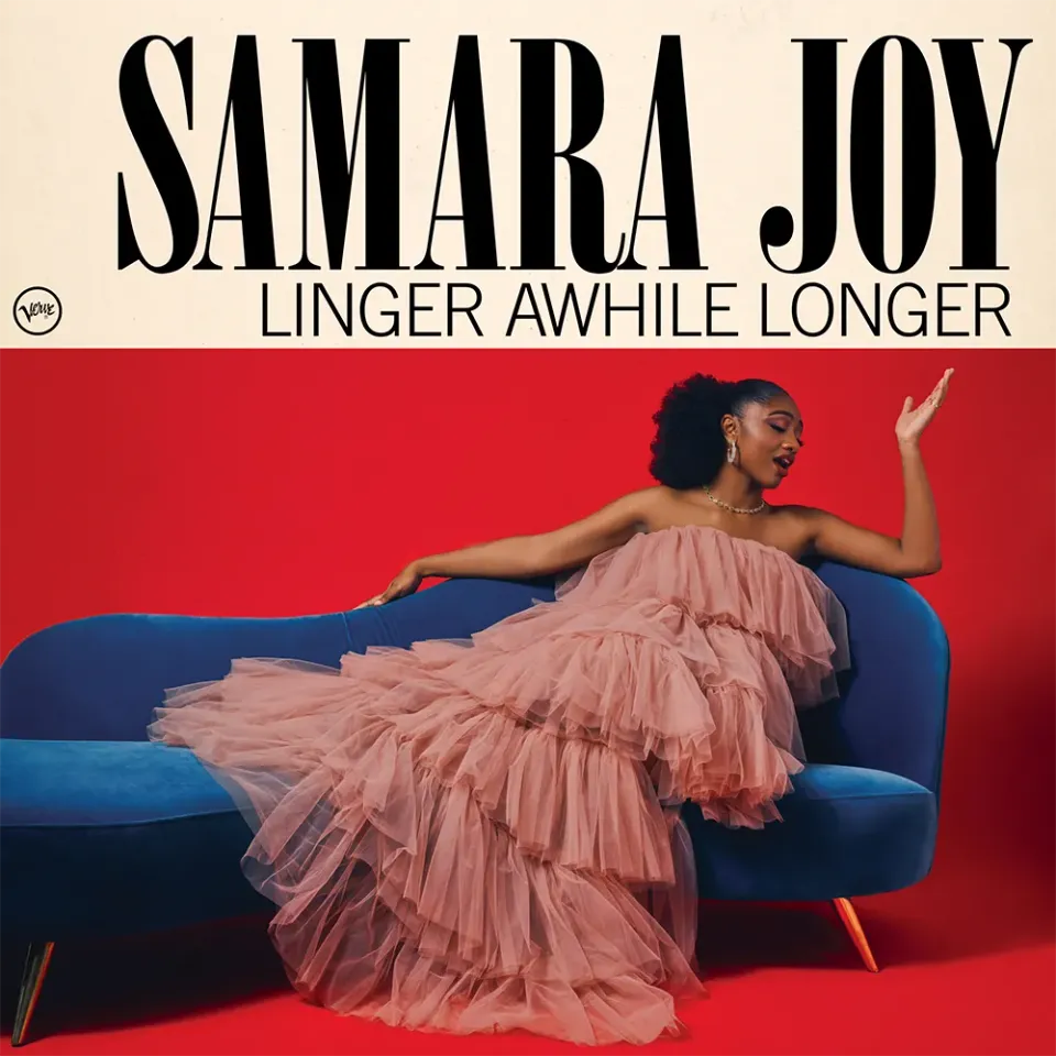 Verve Samara Joy Linger Awhile signert art card