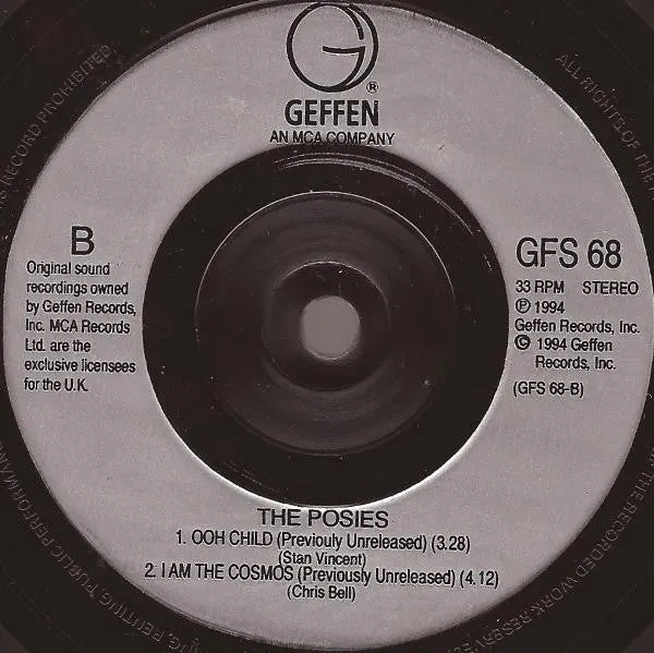 The Posies Definite Door 7" vinyl brukt