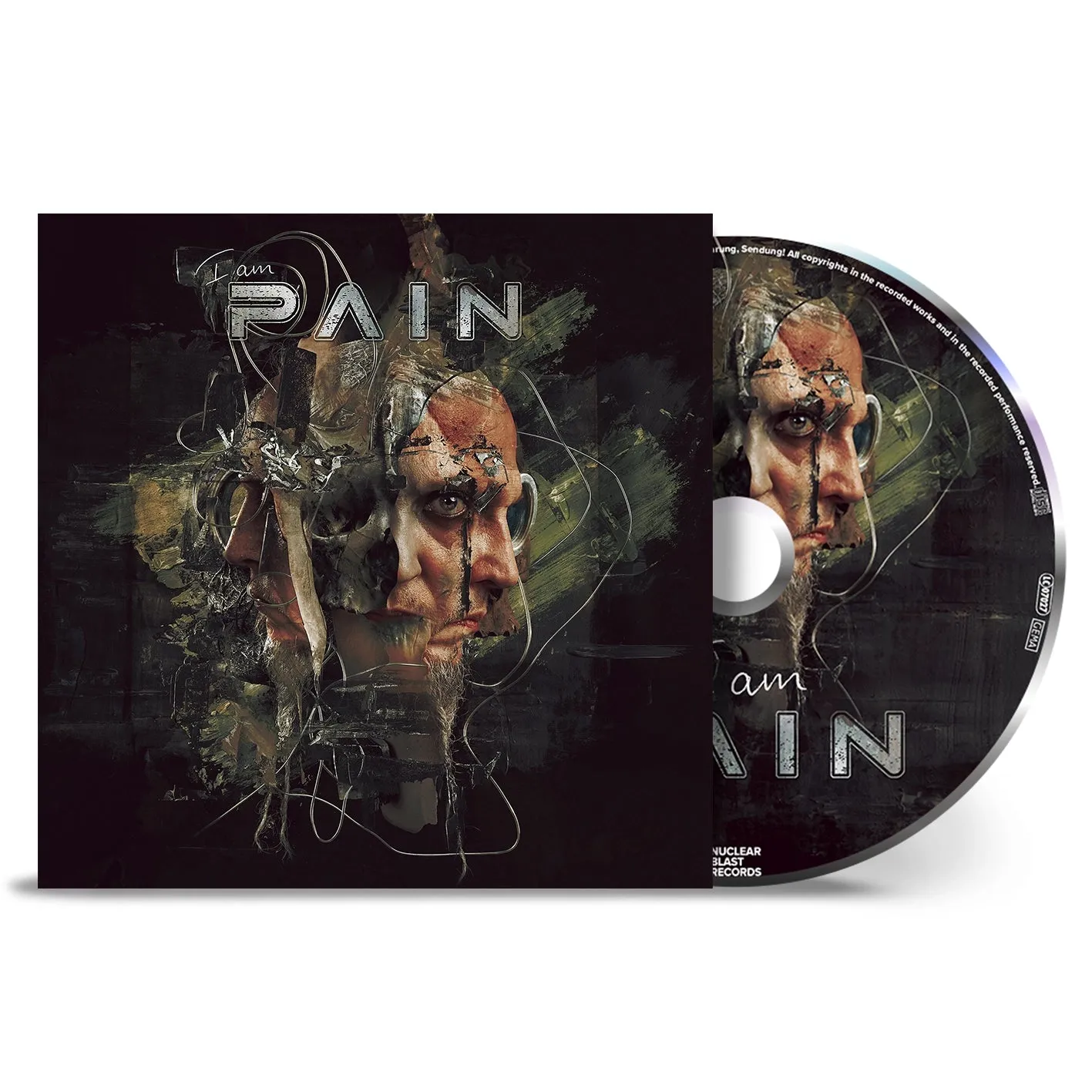 Pain I Am CD industrial metal jewelcase Nuclear Blast
