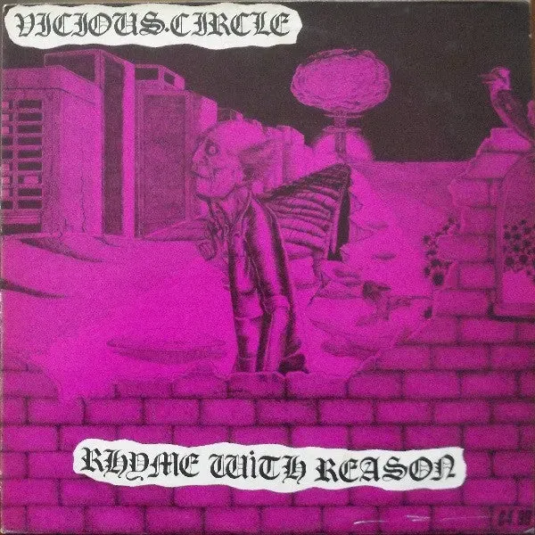 Vicious Circle Rhyme With Reason LP vinyl brukt 1987
