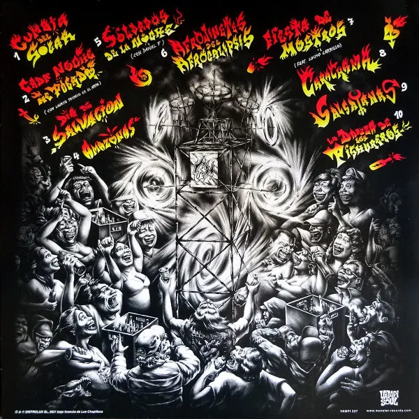 Los Chapillacs Lo Bueno Lo Malo LP brukt cumbia