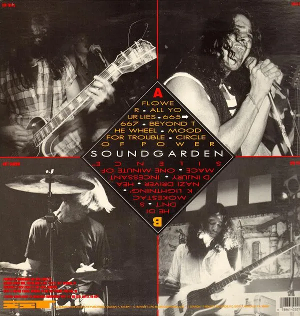 Soundgarden Ultramega OK LP brukt 1988 grunge