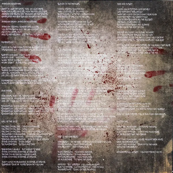 Poundaflesh Depths Of Despair 12" vinyl farget hardcore