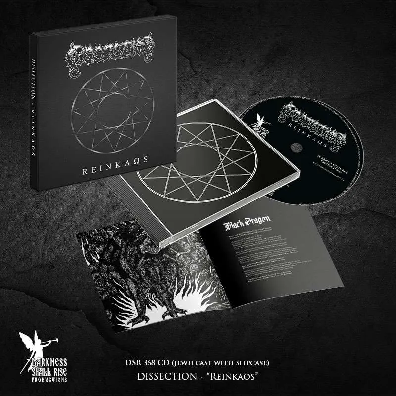 Dissection Reinkaos slipcase CD black metal
