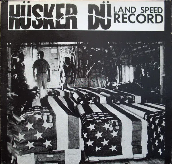 Hösker Dü Land Speed Record LP brukt live hardcore