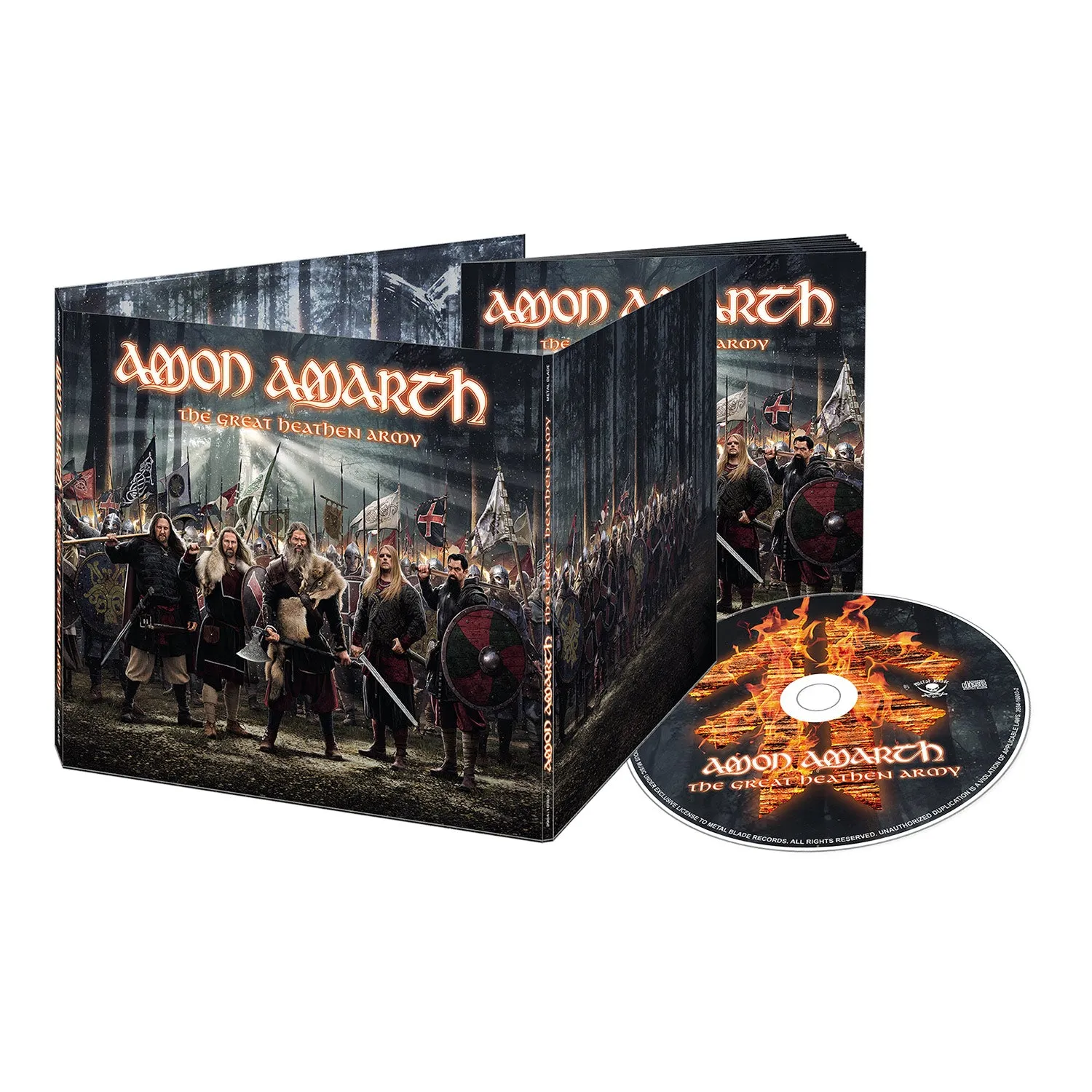 Amon Amarth The Great Heathen Army CD digipak