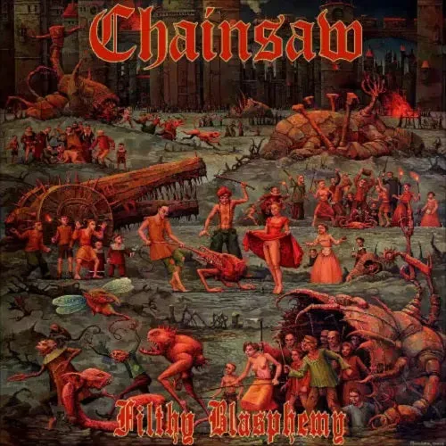 Chainsaw Filthy Blasphemy CD black thrash lim 300