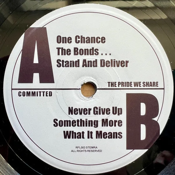 Committed The Pride We Share 7" EP vinyl brukt