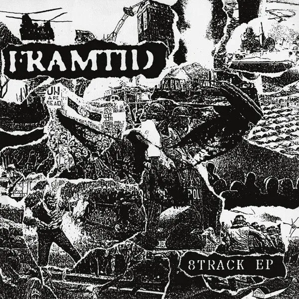 Framtid 8 Track EP 7-tommer hardcore punk