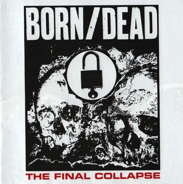 Born/Dead The Final Collapse CD brukt hardcore punk