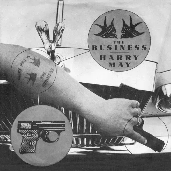 The Business Harry May 7" singel brukt oi-punk