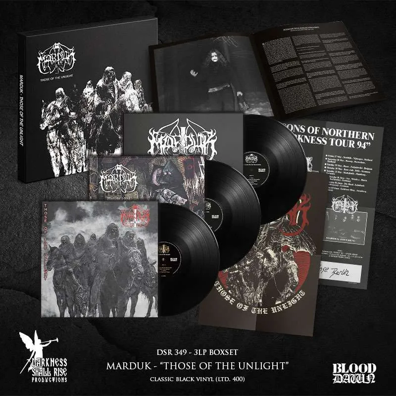 Marduk Those Of The Unlight 3LP boks remastret vinyl