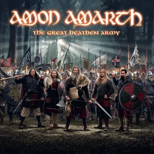 Amon Amarth The Great Heathen Army LP vinyl svart
