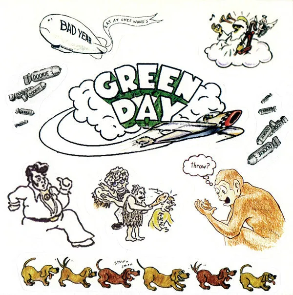 Green Day Longview 7" singel brukt punk
