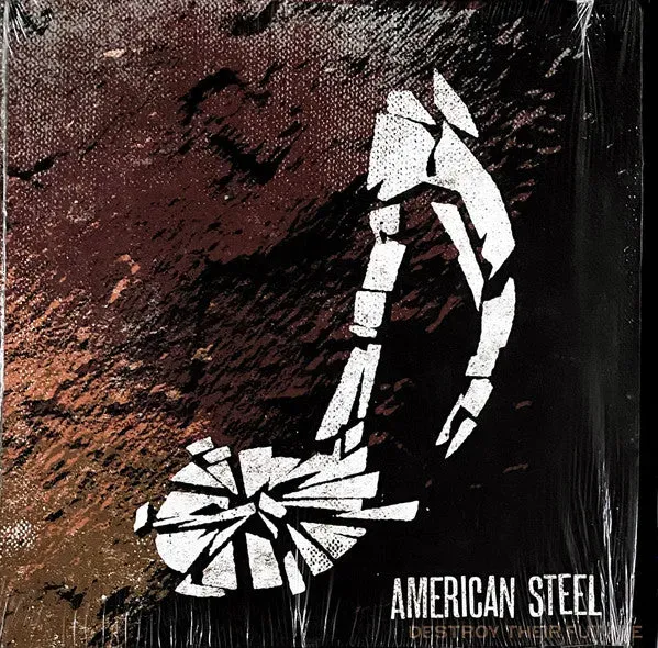 American Steel Destroy Their Future LP brukt svart