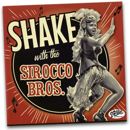 Sirocco Bros. Shake With The Sirocco Bros. LP vinylplate blå deluxe
