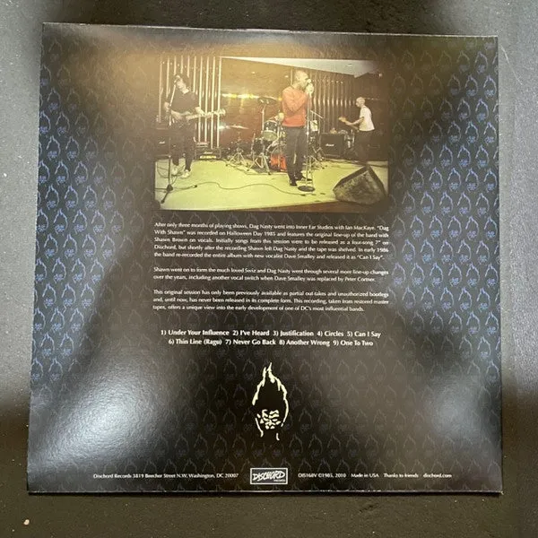 Dag Nasty Dag With Shawn LP klar vinyl brukt hardcore
