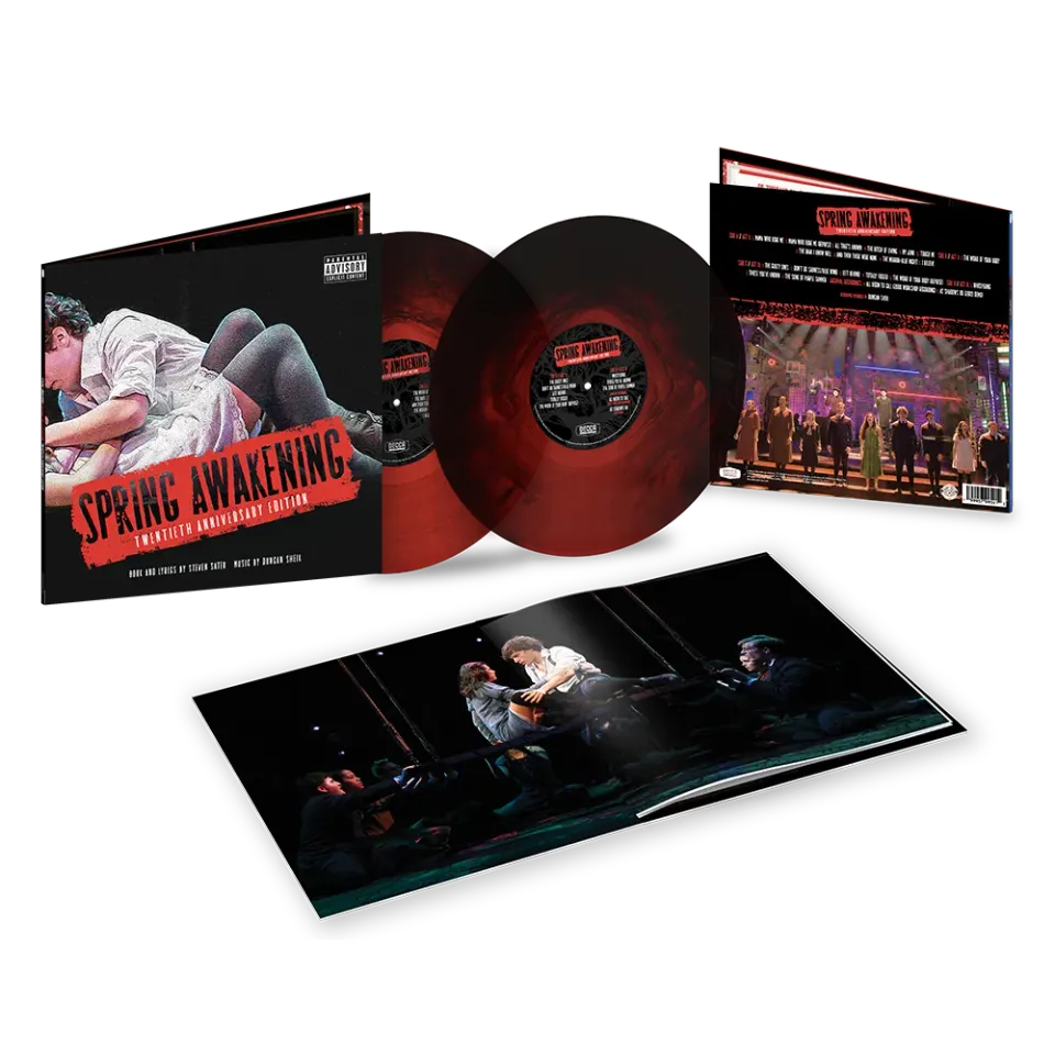 Verve Spring Awakening 2LP vinyl rød-svart marmlert